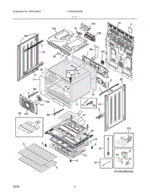 03 - Body parts for Electrolux Range FCRE3083ADB from AppliancePartsPros.com