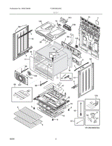 03 - Body parts for Electrolux Range FCRE3083ASC from AppliancePartsPros.com