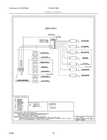 07 - Wiring Schematic parts for Electrolux Range FCRG3051BSE from AppliancePartsPros.com