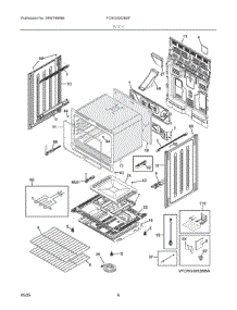 04 - Body parts for Electrolux Range FCRG3052BSF from AppliancePartsPros.com