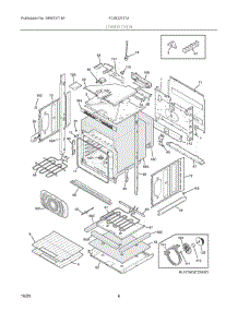 04 - Lower Oven parts for Electrolux Wall Oven FCWD2727ABF from AppliancePartsPros.com