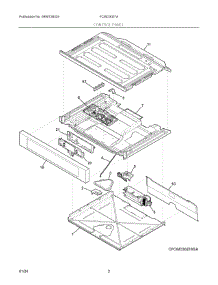02 - Control Panel parts for Electrolux Wall Oven FCWD3027ABD from AppliancePartsPros.com
