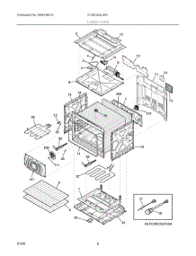 04 - Lower Oven parts for Electrolux Wall Oven FCWD302LAFC from AppliancePartsPros.com