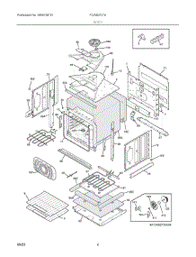 03 - Body parts for Electrolux Wall Oven FCWS2727ABF from AppliancePartsPros.com