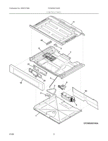 02 - Control Panel parts for Electrolux Wall Oven FCWS3027AWD from AppliancePartsPros.com