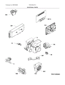 Electrical Parts parts for Electrolux Washer FDSH450LAF1A from AppliancePartsPros.com