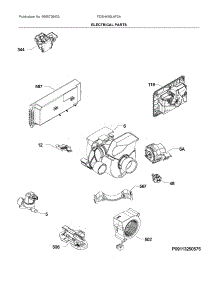 Electrical Parts parts for Electrolux Washer FDSH450LAF3A from AppliancePartsPros.com