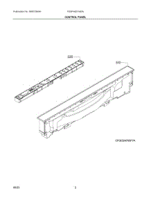 02 - Control Panel parts for Electrolux Washer FDSP4401AS0A from AppliancePartsPros.com