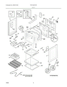 03 - Body parts for Electrolux Range FFEF3054TDR from AppliancePartsPros.com