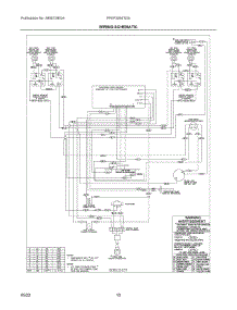06 - Wiring Schematic parts for Electrolux Range FFEF3054TDS from AppliancePartsPros.com
