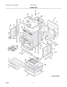 04 - Lower Oven parts for Electrolux Refrigerator FFET2726TSC from AppliancePartsPros.com