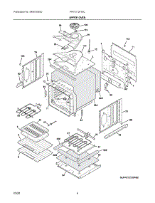 03 - Upper Oven parts for Electrolux Refrigerator FFET2726TSC from AppliancePartsPros.com