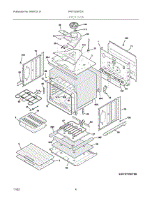 03 - Upper Oven parts for Electrolux Wall Oven FFET3026TDE from AppliancePartsPros.com