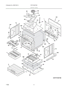 03 - Upper Oven parts for Electrolux Wall Oven FFET3026TSD from AppliancePartsPros.com