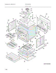 03 - Upper Oven parts for Electrolux Wall Oven FFET3026TSE from AppliancePartsPros.com