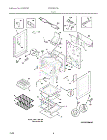 04 - Body parts for Electrolux Range FFGF3054TSJ from AppliancePartsPros.com