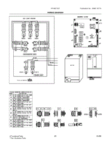 11 - Wiring Diagram parts for Electrolux Refrigerator FFHB2750TD6 from AppliancePartsPros.com