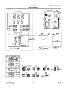 11 - Wiring Diagram parts for Electrolux Refrigerator FFHB2750TE8 from AppliancePartsPros.com