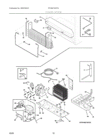 06 - Cooling System parts for Electrolux Refrigerator FFHB2750TP4 from AppliancePartsPros.com