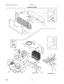 06 - Cooling System parts for Electrolux Refrigerator FFHB2750TP8 from AppliancePartsPros.com