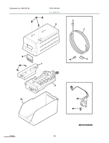 06 - Ice Maker parts for Electrolux Refrigerator FFHI1835VS3 from AppliancePartsPros.com