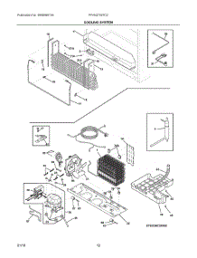 06 - Cooling System parts for Electrolux Refrigerator FFHN2750TD2 from AppliancePartsPros.com