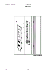 07 - Controls parts for Electrolux Refrigerator FFHN2750TD2 from AppliancePartsPros.com