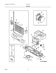 05 - System parts for Electrolux Refrigerator FFHT1425VW from AppliancePartsPros.com