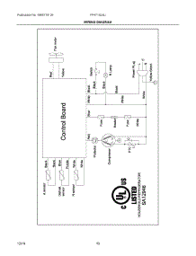 06 - Wiring Diagram parts for Electrolux Refrigerator FFHT1824UW from AppliancePartsPros.com