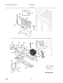 05 - System parts for Electrolux Refrigerator FFHT1835VW6 from AppliancePartsPros.com