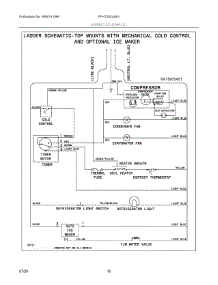 06 - Wiring Schematic parts for Electrolux Refrigerator FFHT2022AB1 from AppliancePartsPros.com