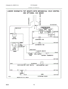 06 - Wiring Schematic parts for Electrolux Refrigerator FFHT2022AB2 from AppliancePartsPros.com