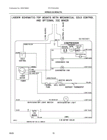 06 - Wiring Schematic parts for Electrolux Refrigerator FFHT2022AB4 from AppliancePartsPros.com