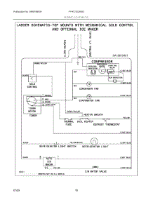 06 - Wiring Schematic parts for Electrolux Refrigerator FFHT2022AW3 from AppliancePartsPros.com