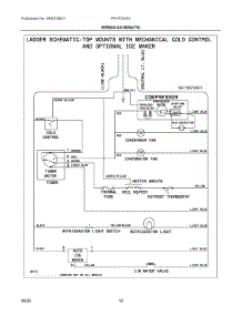 06 - Wiring Schematic parts for Electrolux Refrigerator FFHT2045VS5 from AppliancePartsPros.com