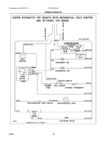 06 - Wiring Schematic parts for Electrolux Refrigerator FFHT2045VS7 from AppliancePartsPros.com
