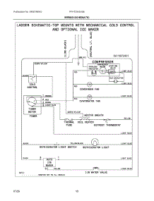 06 - Wiring Schematic parts for Electrolux Refrigerator FFHT2045VS8 from AppliancePartsPros.com