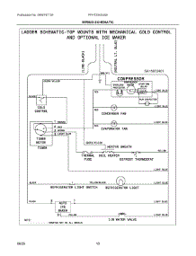 06 - Wiring Schematic parts for Electrolux Refrigerator FFHT2045VS9 from AppliancePartsPros.com