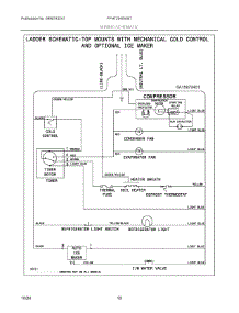 06 - Wiring Schematic parts for Electrolux Refrigerator FFHT2045VW7 from AppliancePartsPros.com