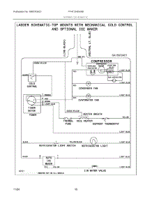 06 - Wiring Schematic parts for Electrolux Refrigerator FFHT2045VW8 from AppliancePartsPros.com