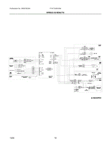 06 - Wiring Schematic parts for Electrolux Refrigerator FFHT2045VWA from AppliancePartsPros.com
