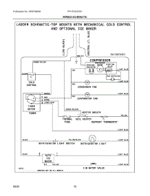 06 - Wiring Schematic parts for Electrolux Refrigerator FFHT2045XB1 from AppliancePartsPros.com