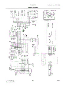 12 - Wiring Diagram parts for Electrolux Refrigerator FFHX2325TS1 from AppliancePartsPros.com