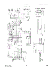 12 - Wiring Diagram parts for Electrolux Refrigerator FFHX2325TS3 from AppliancePartsPros.com