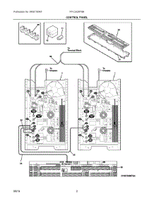 02 - Control Panel parts for Electrolux Cooktop FFIC3026TBB from AppliancePartsPros.com