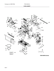 Oven,Cabinet parts for Electrolux Microwave FFMV1845VSA from AppliancePartsPros.com