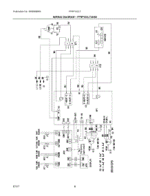 03 - Wiring Diagram, Ffrp152lt30 / 60 parts for Electrolux Air Conditioner FFRP152LT70 from AppliancePartsPros.com