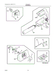 06 - Controls parts for Electrolux Refrigerator FFSC2323LPCA from AppliancePartsPros.com