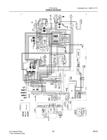 12 - Wiring Diagram parts for Electrolux Refrigerator FFSC2323LPCA from AppliancePartsPros.com
