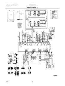 11 - Wiring Schematic parts for Electrolux Refrigerator FFSC2323TS6 from AppliancePartsPros.com